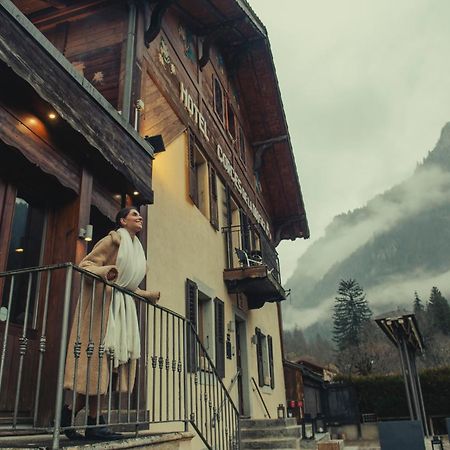 Auberge Les Gorges De La Diosaz Servoz Exterior foto